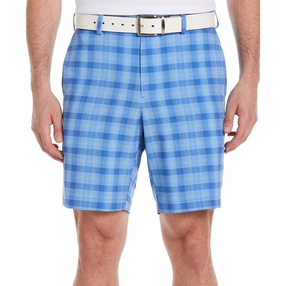 PGA Tour Men's Moisture Wicking Stretch Plaid Golf Shorts Size 42 $68 - Picture 1 of 7
